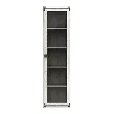 Шкаф-витрина Black Red White Индиана JWIT 1d (сосна каньон)