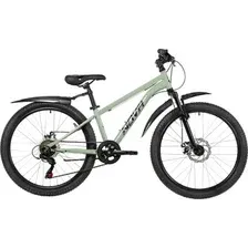 Детский велосипед Novatrack Battler 24 24SHD.BATTLER.12GN6 (хаки)