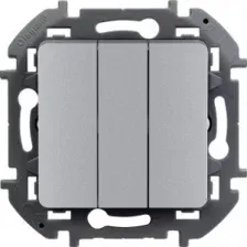 Выключатель Legrand Inspiria 673542 (алюминий)