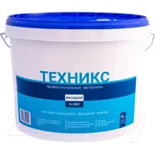 Краска Техникс Фасад ВД-АК-1 Ф-2002 P (15кг, серый)