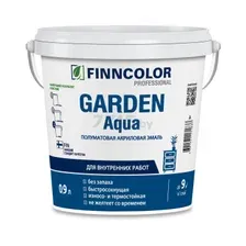 Эмаль акриловая GARDEN AQUA C п/мат 0,9л