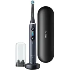 Электрическая зубная щетка Oral-B iO 8 (черный, с футляром, 1 насадка)