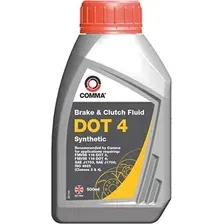 Тормозная жидкость Comma DOT 4 / BF4500M (0.5л)