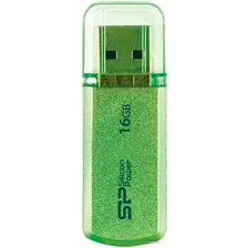USB Flash Silicon-Power Helios 101 16GB зеленый [SP016GBUF2101V1N]