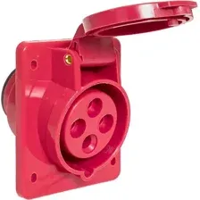 Розетка силовая EKF PROxima 414 3Р+РЕ 16А 380В IP44 / PS-414-16-380