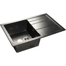 Кухонная мойка GranFest Quadro GF-Q780L (черный)