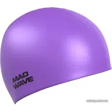 Шапочка для плавания Mad Wave Neon (фиолетовый)