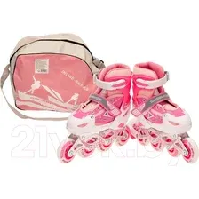 Роликовые коньки FAVORIT 106SET-L-PN