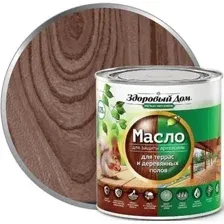Масло Здоровый дом Для террас и деревянных полов 0.75 л (палисандр)