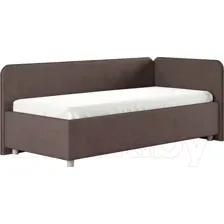 Кровать-тахта Сонум Capri R 90x200 (замша какао)