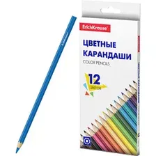 Набор цветных карандашей Erich Krause Basic, 50529, 12 цветов