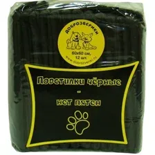 Одноразовая пеленка Доброзверики Classic впитывающие с суперабсорбентом 60x60 (12 шт)