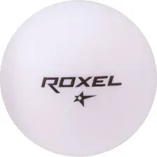 Мяч для настольного тенниса Roxel Tactic (белый, 1 звезда, 6 шт.)