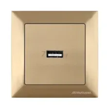Розетка USB Mutlusan Daria 2120 448 0180