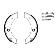 Тормозные колодки барабанные задняя ось BOSCH 0 986 487 611