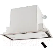 Вытяжка скрытая Akpo Neva Glass 60 WK-10 (белый/нержавеющая сталь)