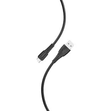 Кабель SmartBuy IK-3112-S40b USB Type-A - USB Type-C (1 м, черный)