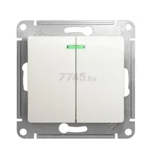 Выключатель Schneider Electric Glossa GSL000653 (перламутр)