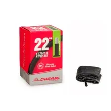 Камера велосипедная бутиловая 22х1.75/2.10" AV-33MM CHAOYANG Y060301