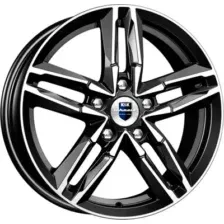 Литой диск K&K Sayan 16x6" 5x112мм DIA 57.1мм ET 50мм Алмаз черный