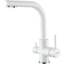 Смеситель Paulmark Essen 213011-431TW (белый матовый)