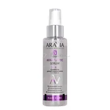 Сыворотка для волос Aravia Laboratories Keraplastic Serum Для выпрямления волос 10в1 (110мл)