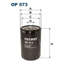 Масляный фильтр Filtron OP573