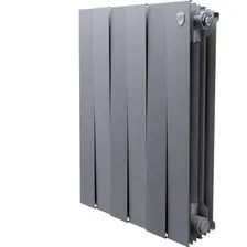 Биметаллический радиатор Royal Thermo PianoForte 500 Серебристый (6 секций)