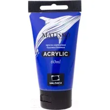 Акриловая краска Малевичъ Matisso / 617039 (60мл, ультрамарин прозрачный)