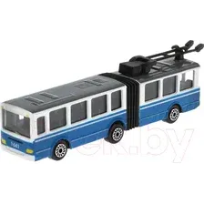 Троллейбус игрушечный Технопарк SB-15-34-T