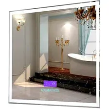 Пекам Зеркало Greta 90x80 greta-90x80MP (с подсветкой, с многофункциональной панелью, подогрев)