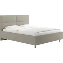 Кровать Сонум Omega 160x200 (замша бежевый)
