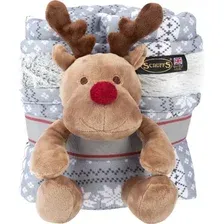 Коврик (подстилка) Scruffs с игрушкой 660702 (бело-серый)