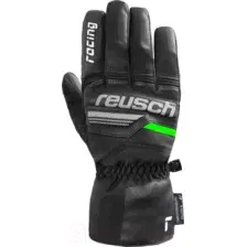 Перчатки лыжные Reusch Ski Race VC R-Tex XT / 6201257-7021 (р-р 10, Black/White/Neon Green)