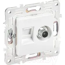 Розетка компьютерная IEK Skandy SK-AK20-1-K01