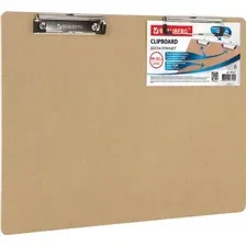 Планшет с зажимом BRAUBERG 232227 (коричневый)