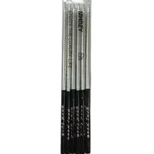 Набор свечей для торта S.G. Home Праздник SG-CC-6GL (6шт, серебристый/черный)