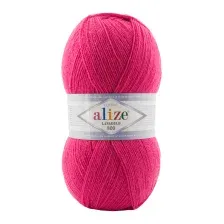 Пряжа для вязания Alize Lanagold 800 49% шерсть, 51% акрил / 798 (800м, малиновый)