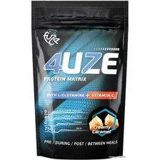 Протеин комплексный Pureprotein Fuze 4uze  L-Glutamine (750г, сливочная карамель)