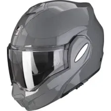 Мотошлем Scorpion Exo Exo-Tech Evo Solid (р. XS, серый)