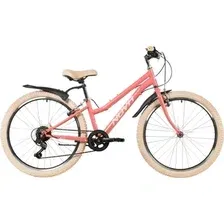 Детский велосипед Novatrack Jenny 24 24SHV.JENNY.12CRL6 (коралловый)