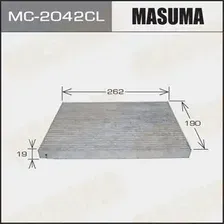Салонный фильтр MASUMA MC-2042CL NISSAN Qashqai 08>