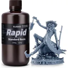 Фотополимер Elegoo Standard Rapid 1кг (серый)
