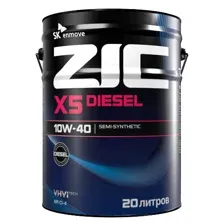 Моторное масло ZIC X5 Diesel 10W-40, 20л / 192660