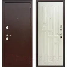 Входная дверь Гарда 8мм Белый ясень (86x205, правая)