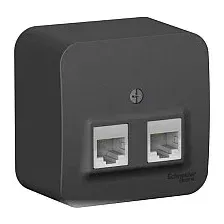 Розетка компьютерная Systeme Electric Blanca BLNIA045456