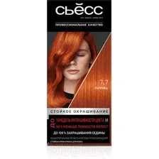 Крем-краска для волос Сьёсс Salonplex Permanent Coloration 7-7 (паприка)
