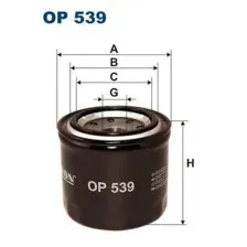Масляный фильтр Filtron OP539