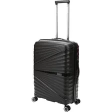 Чемодан-спиннер Torber Nevo T2207M (черный)