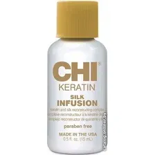 Сыворотка CHI Keratin Silk Infusion восстанавливающая с шелком и кератином 15 мл